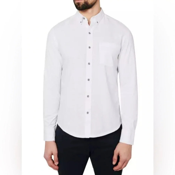 WRK The Reworked Shirt slim fit in white size Large - Picture 1 of 9